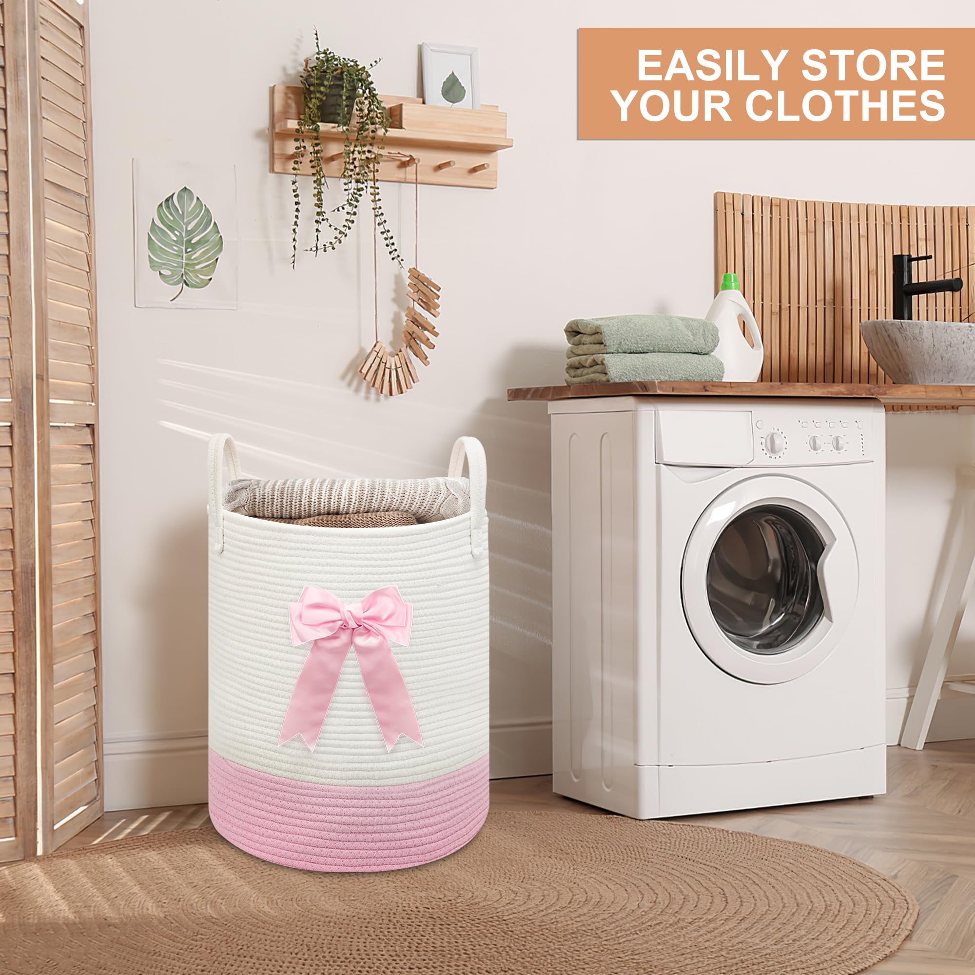 Goodheim bathroom and bedroom storage option lightweight durable laundry hamper