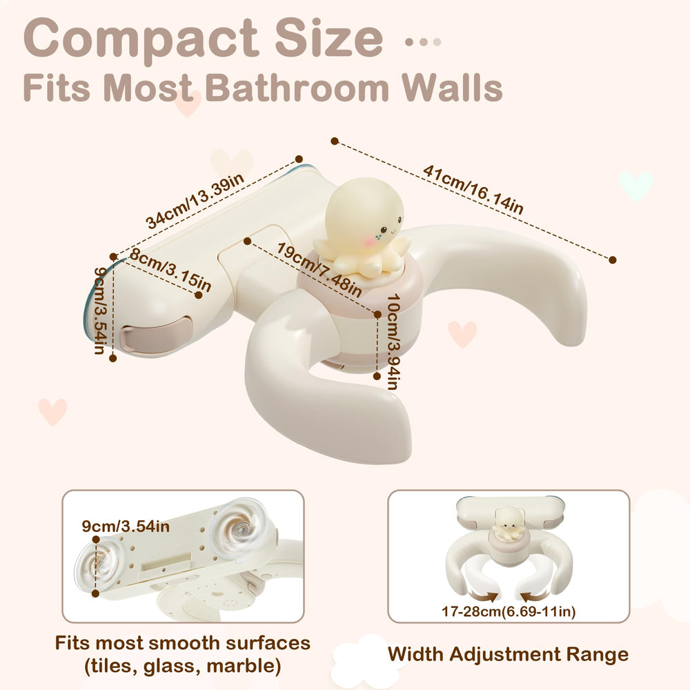 Goodleben stand supports diaper changes and lotion application.