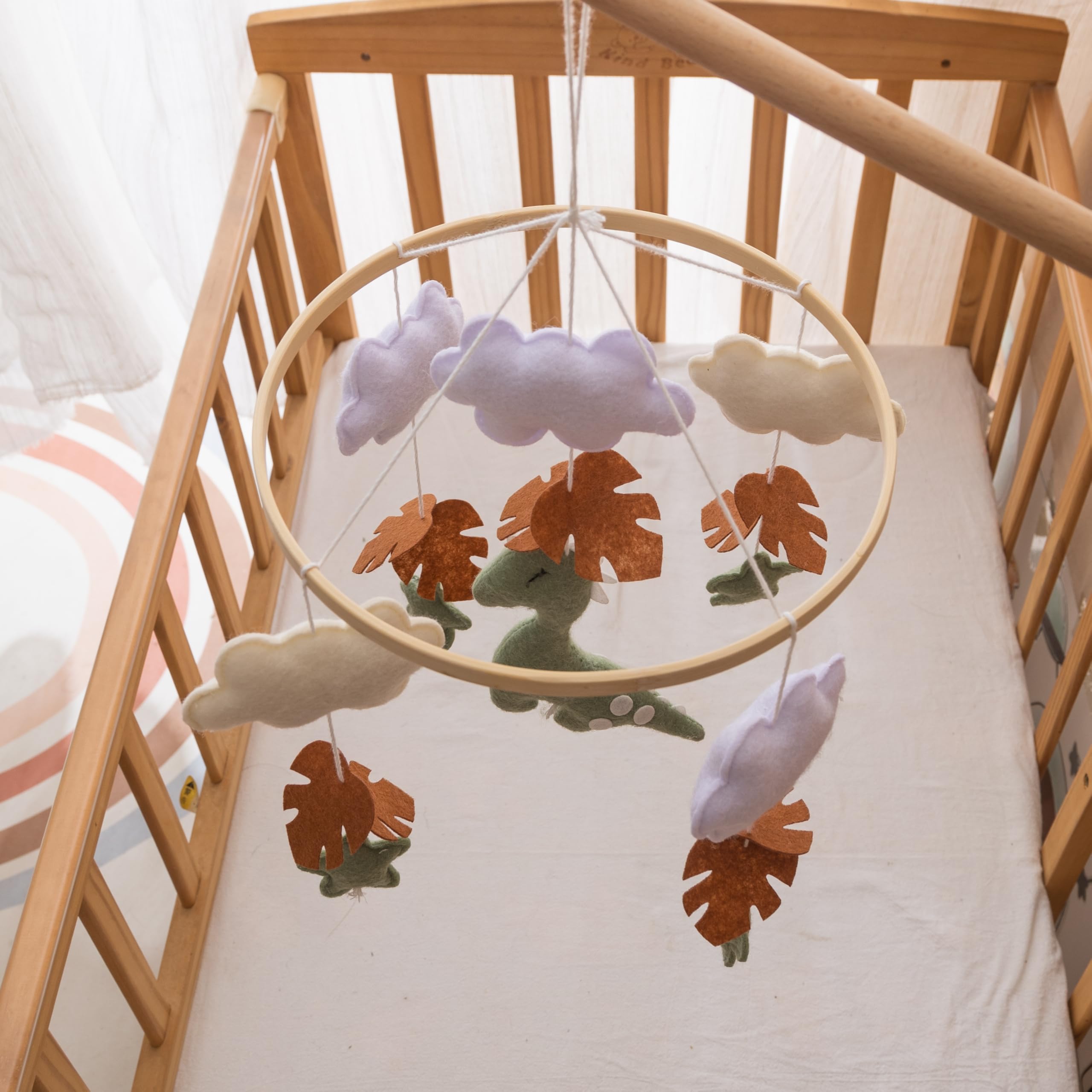 Goodmom Dinosaur Mobile Gender-Neutral design suits boys and girls alike for versatile gift options.