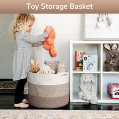 Goodpick baby laundry hamper keeps nursery items neatly organized