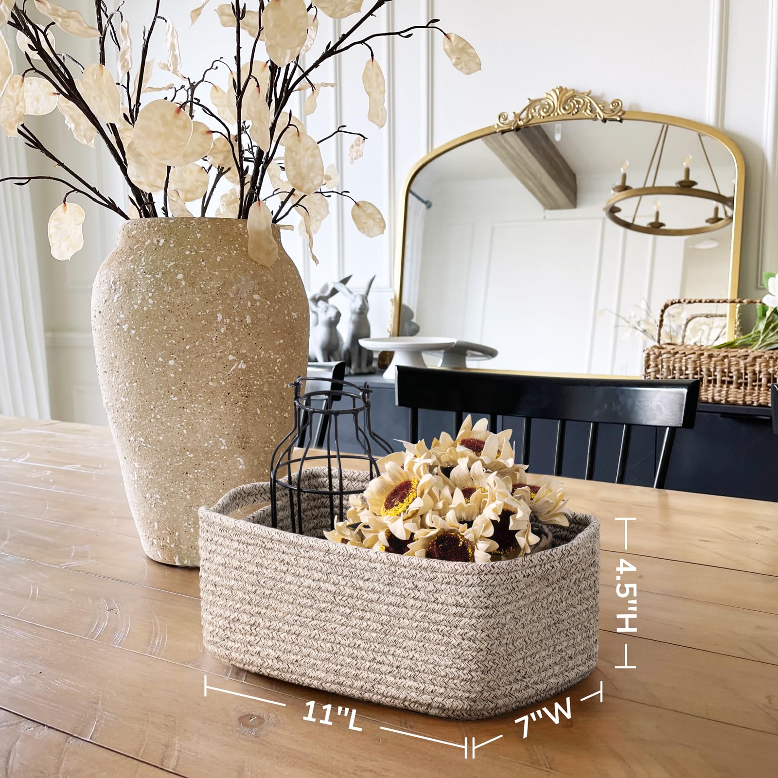 Goodpick baskets unfolded and reshaped for everyday use