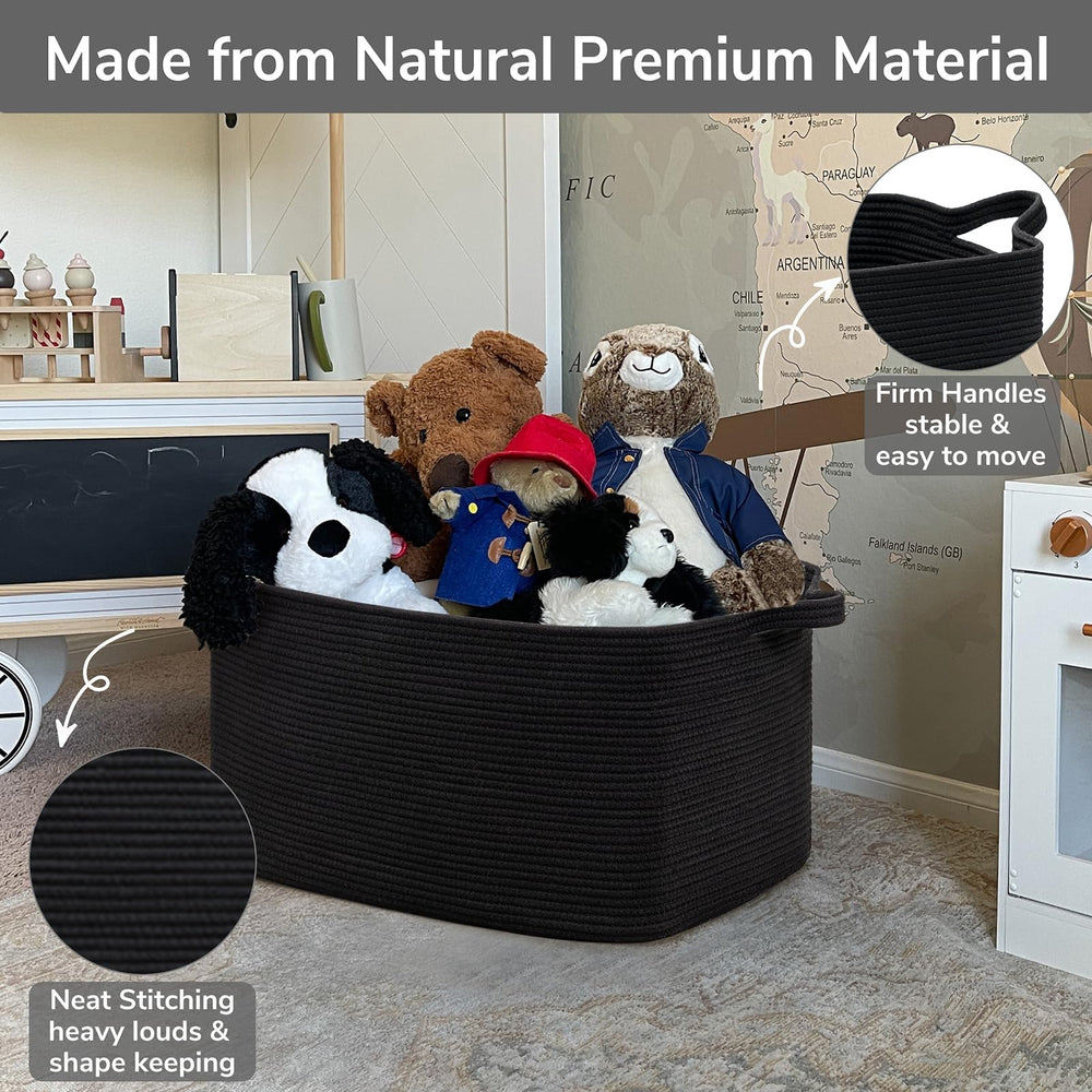 Goodpick basket foldable design saves closet space when not in use