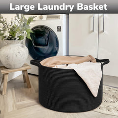 Goodpick blanket basket toy storage helps declutter play areas.