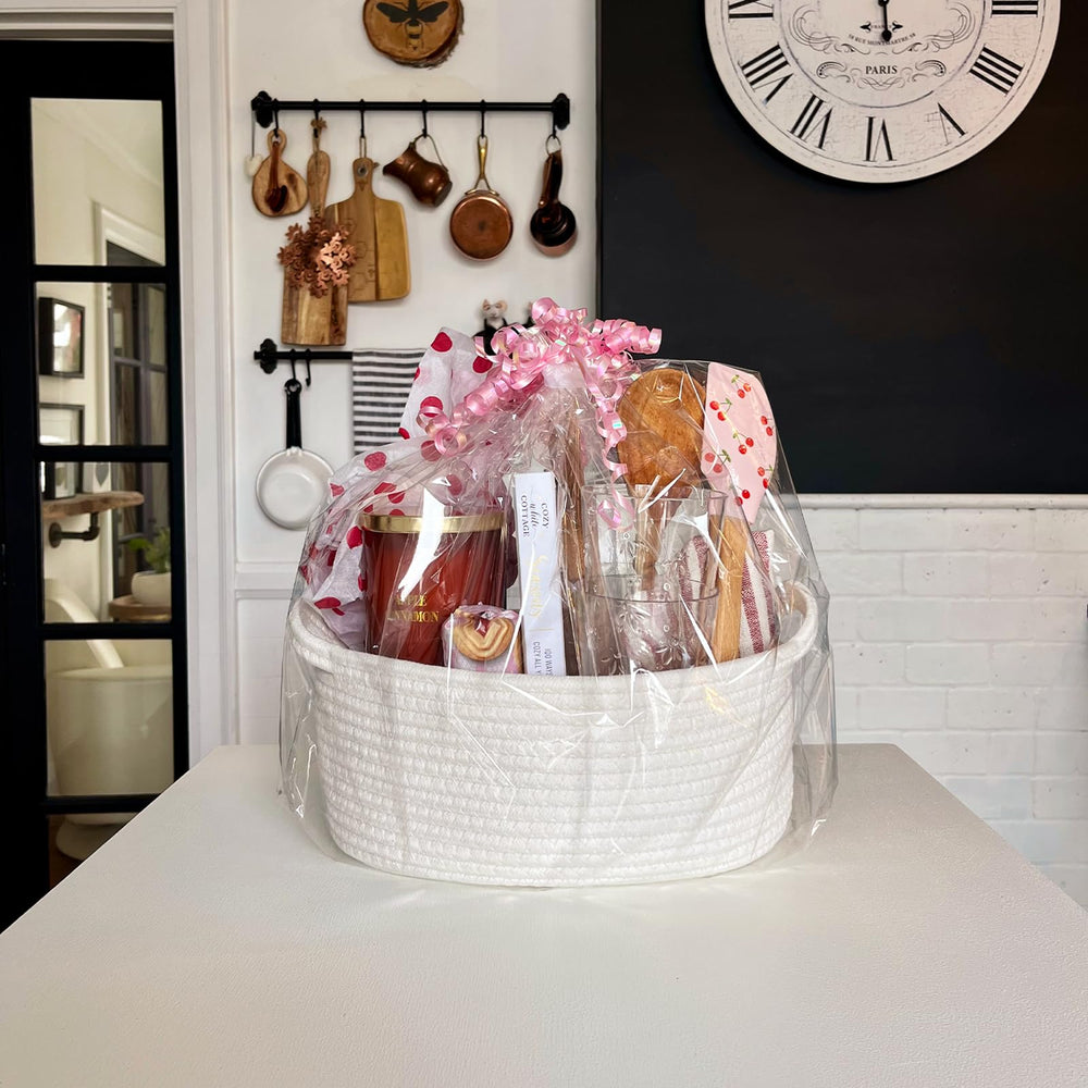 Goodpick collapsible basket with built-in handles for portable storage