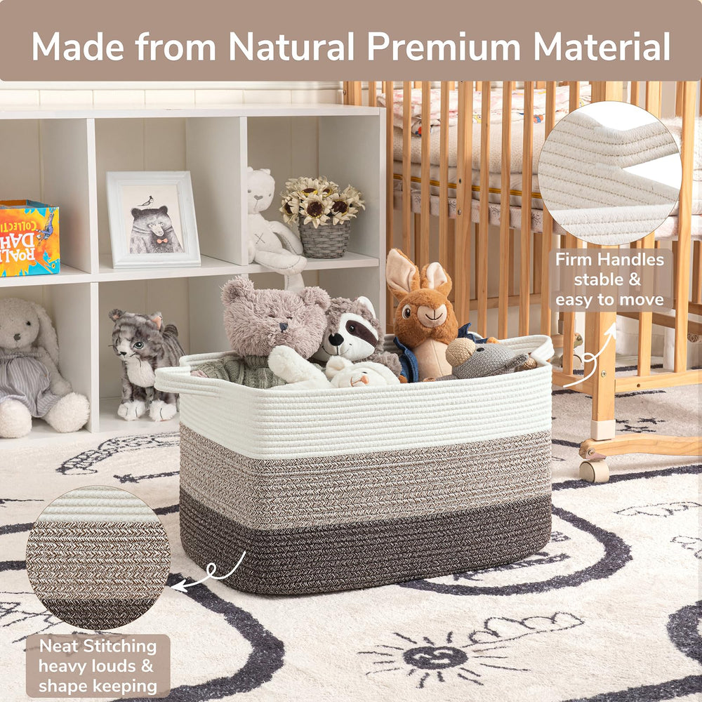 Goodpick durable cotton rope material feels soft and safe for kids