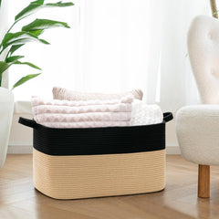 Goodpick basket with sturdy handles for easy moving and organization of toys