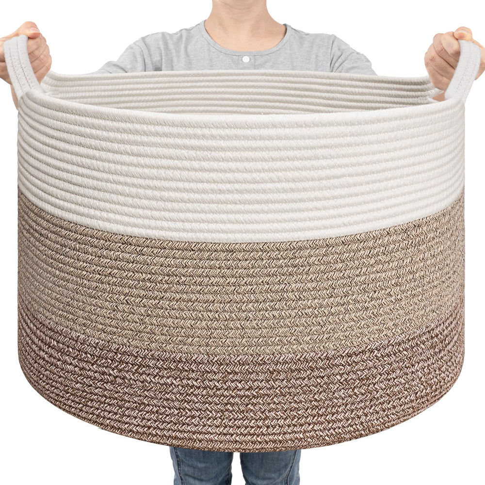 Goodpick laundry basket blanket-storage highlights 83L capacity for organizing blankets.