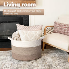Goodpick laundry-basket-handle-design highlights sturdy handles for effortless transport.
