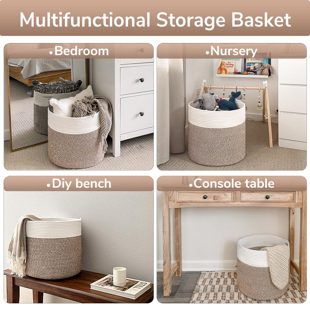 Goodpick basket used for nursery toys shows soft material advantage.