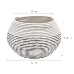 Goodpick basket with dual handles enables easy transport across rooms.