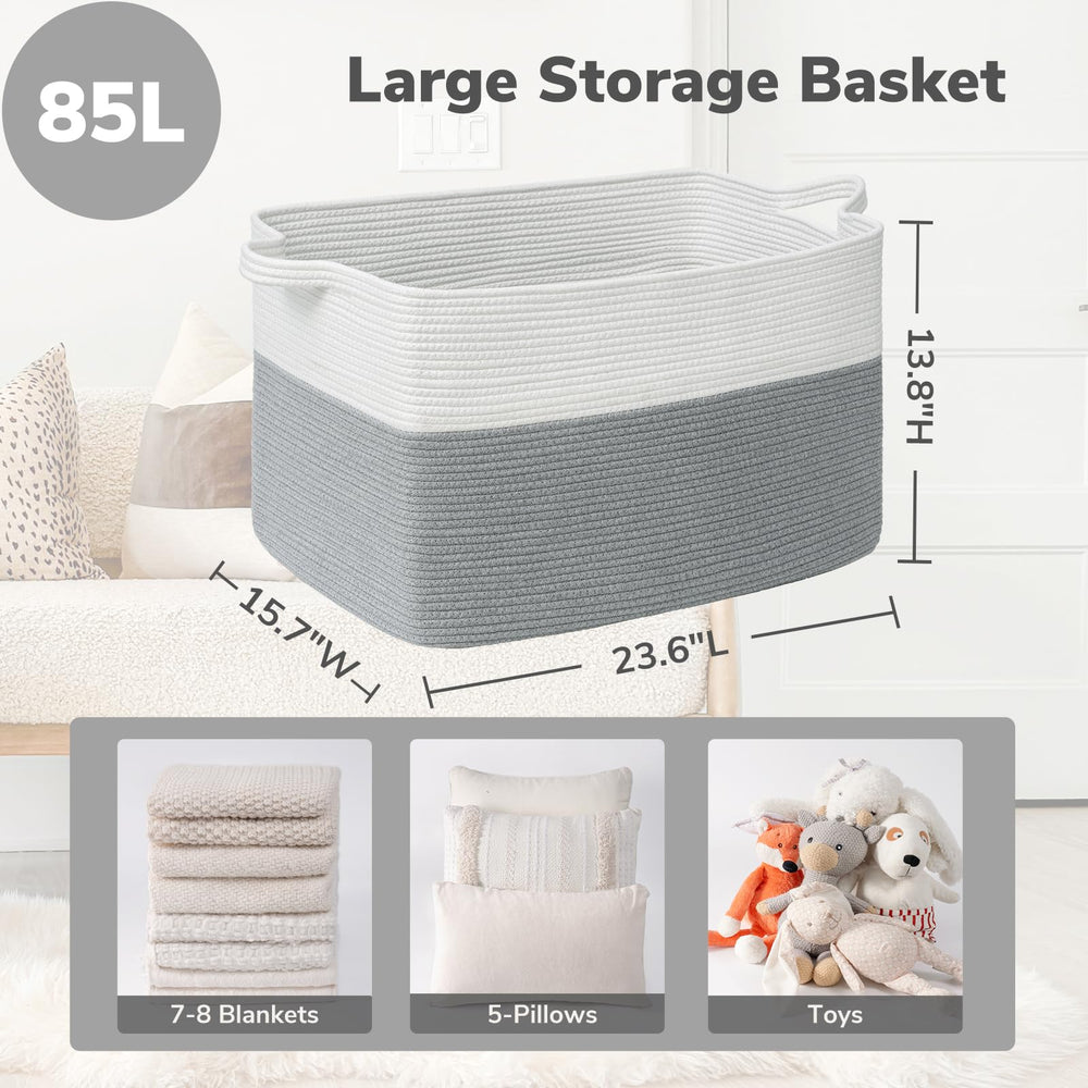 Goodpick soft cotton rope material provides gentle texture for families.