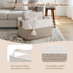 Goodpick cotton rope texture feels soft yet sturdy for daily use