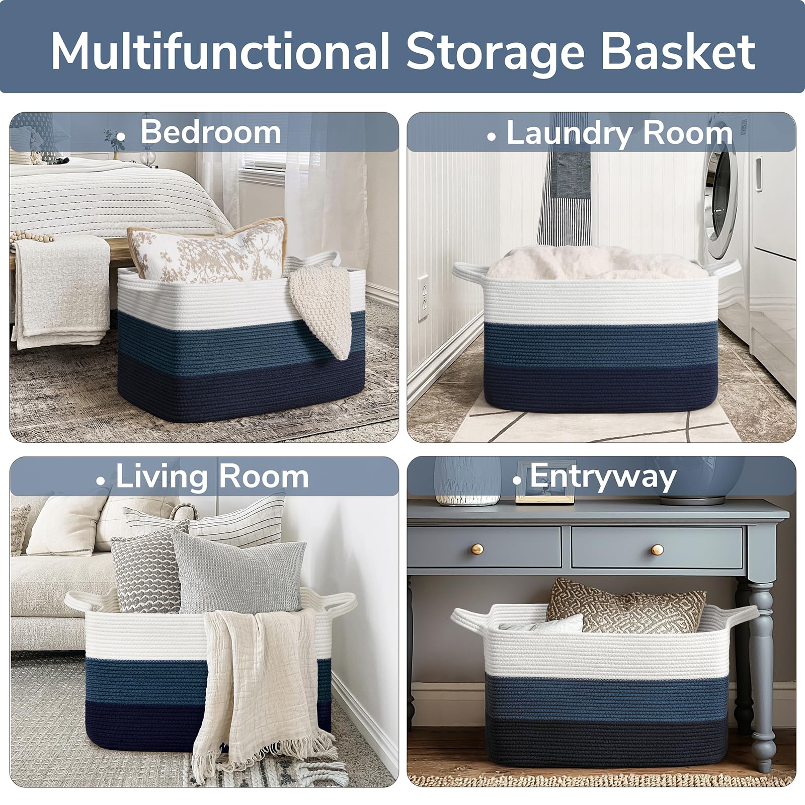 Goodpick storage basket shelf placement fits neatly beside wardrobes
