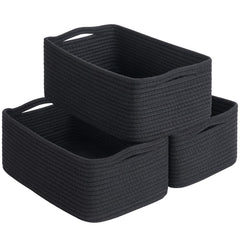 Goodpick storage baskets 3-pack rectangular set ideal for gifting and organization.