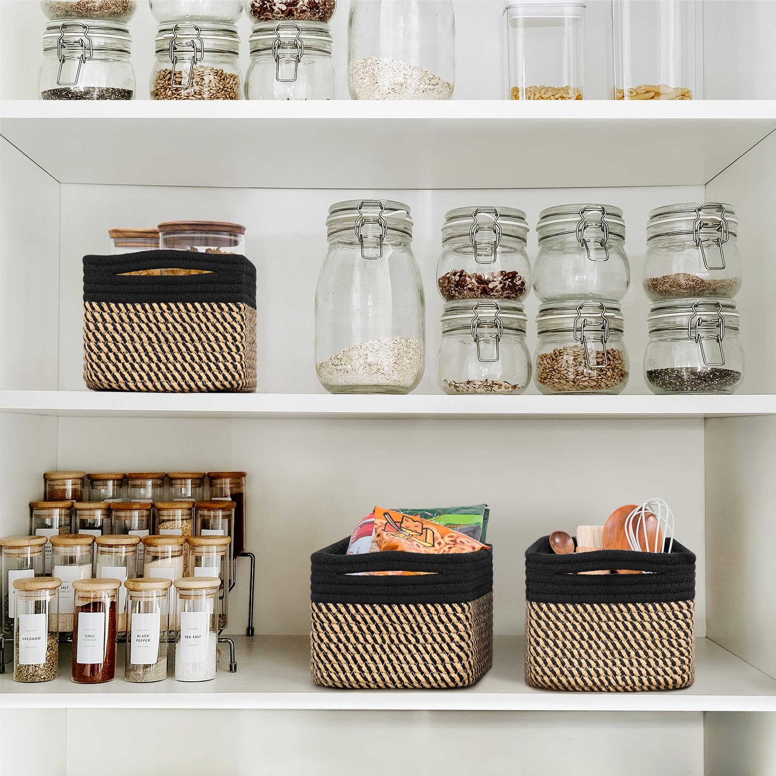Goodpick storage baskets gift-pack ready look enhances home decor bundles.