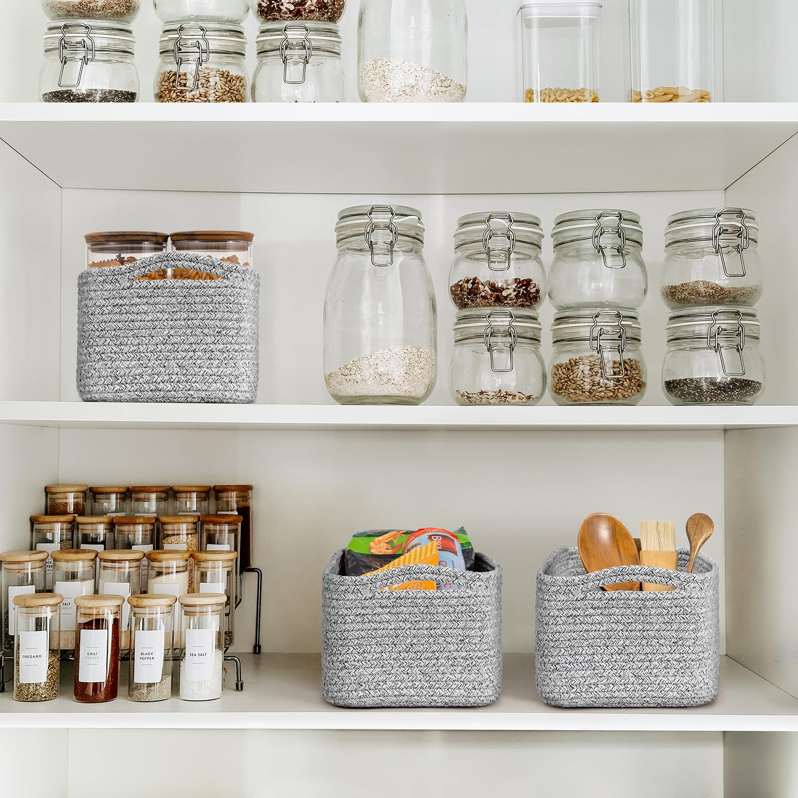 Goodpick gift-ready 3-pack storage baskets suitable for gifting