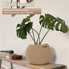 Goodpick wicker basket used for toy storage to keep play area neat.