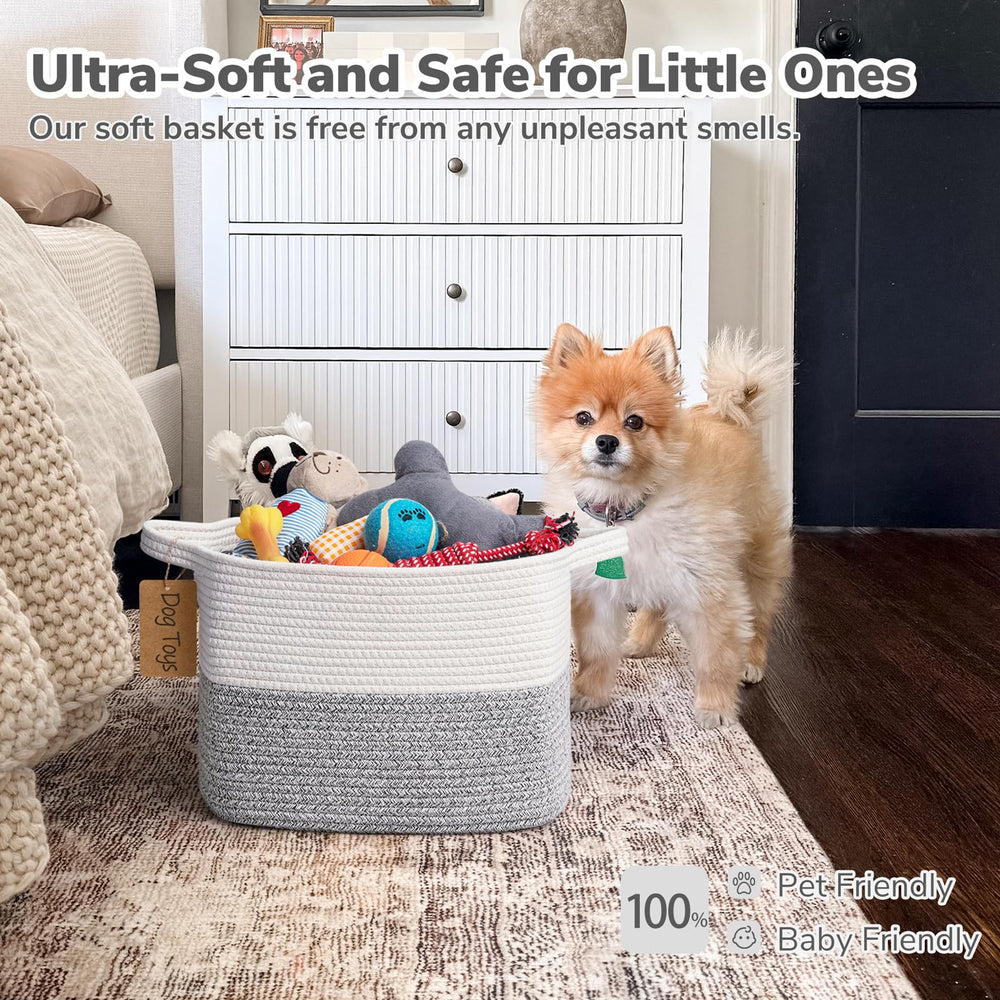 Goodpick woven storage basket suggested as a gift basket idea
