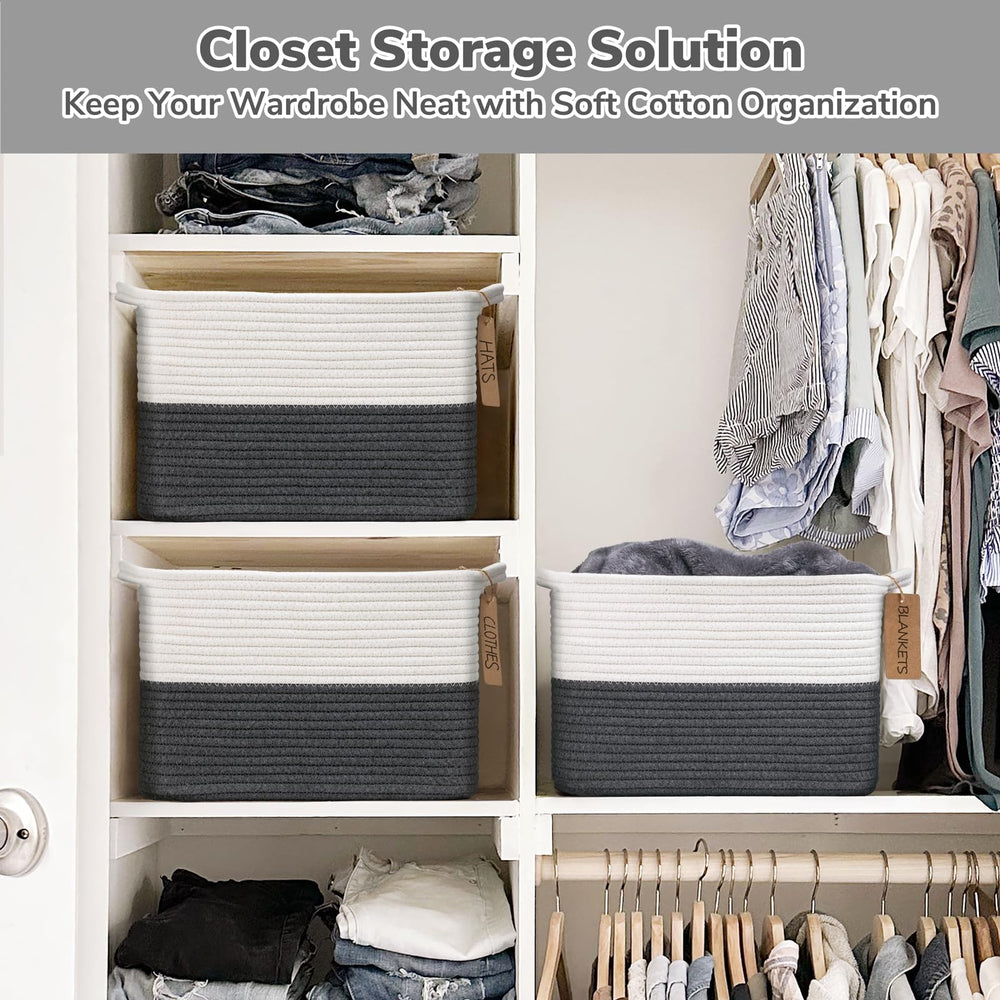 Goodpick storage basket on shelf demonstrates easy access and clutter reduction