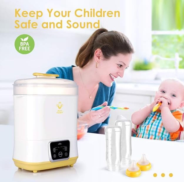 Goodscious 6-in-1 sterilizer automatic shut-off enhances energy efficiency