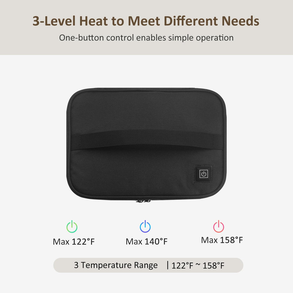 Goodtar bottle warming and wipe warming feature for quick feeds on the go.