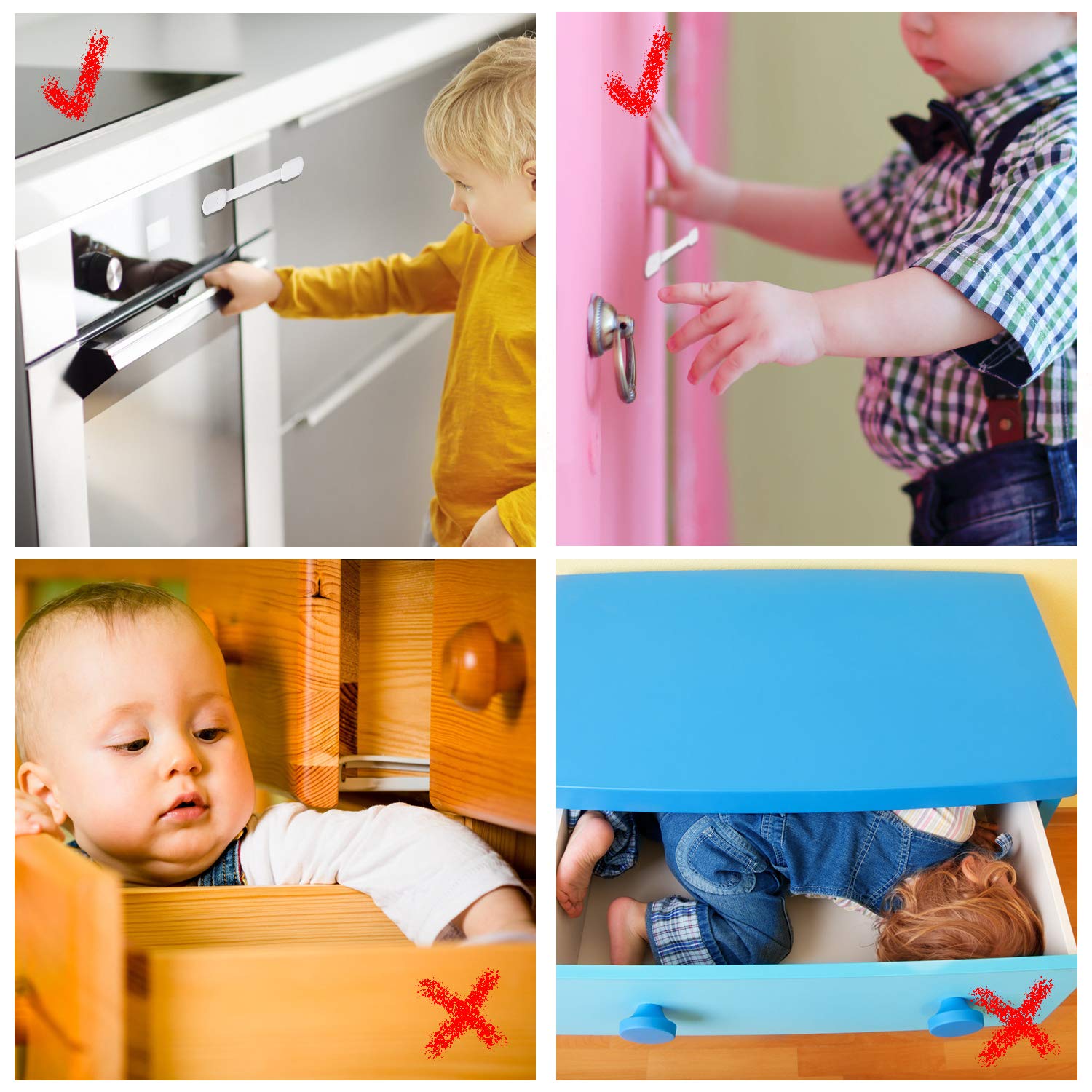 Goodv cabinet lock on toilet seat to discourage tampering.