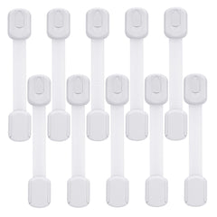 Goodv cabinet locks pack of 10, compact view for quick setup.
