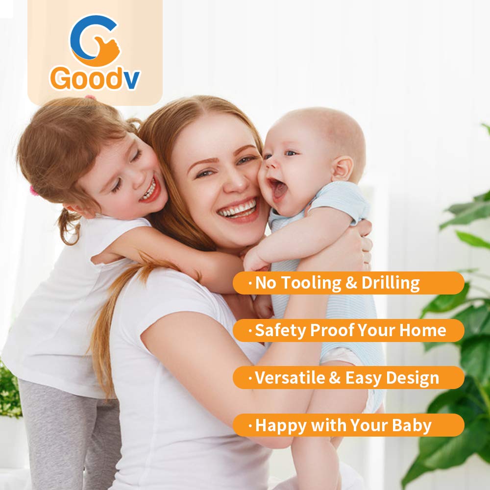 Goodv grey 4-pack packaging highlights simple, versatile safety for homes