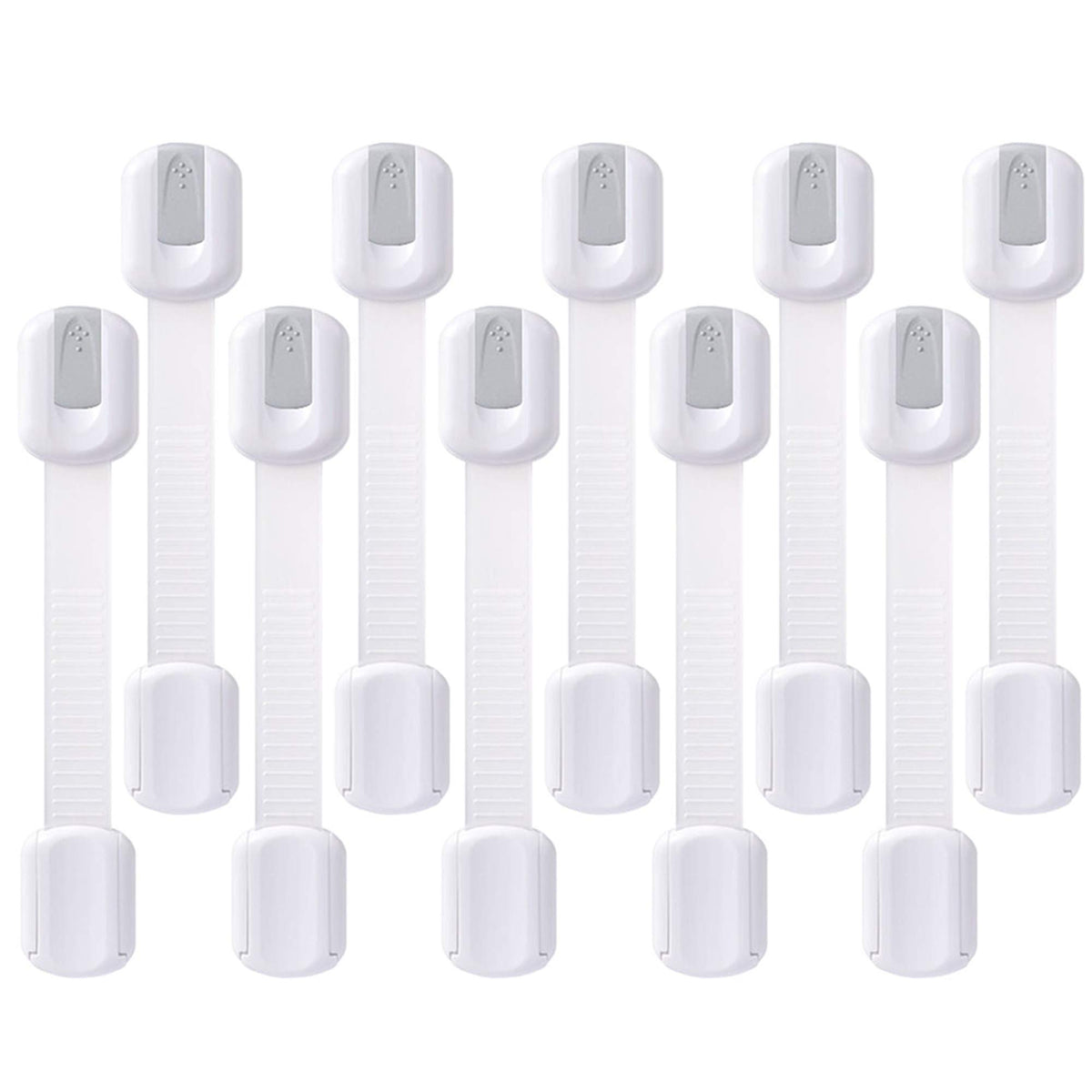 Goodv child safety cabinet locks ten-pack packaging for easy home babyproofing