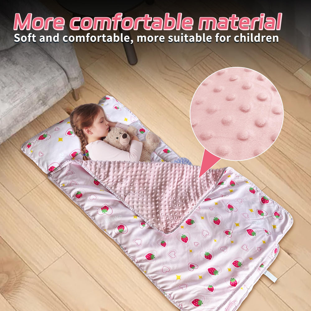 Googgoing nap mat with removable pillow for simple washing
