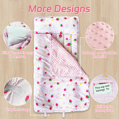 Googgoing nap mat rolled with storage strap ready for travel