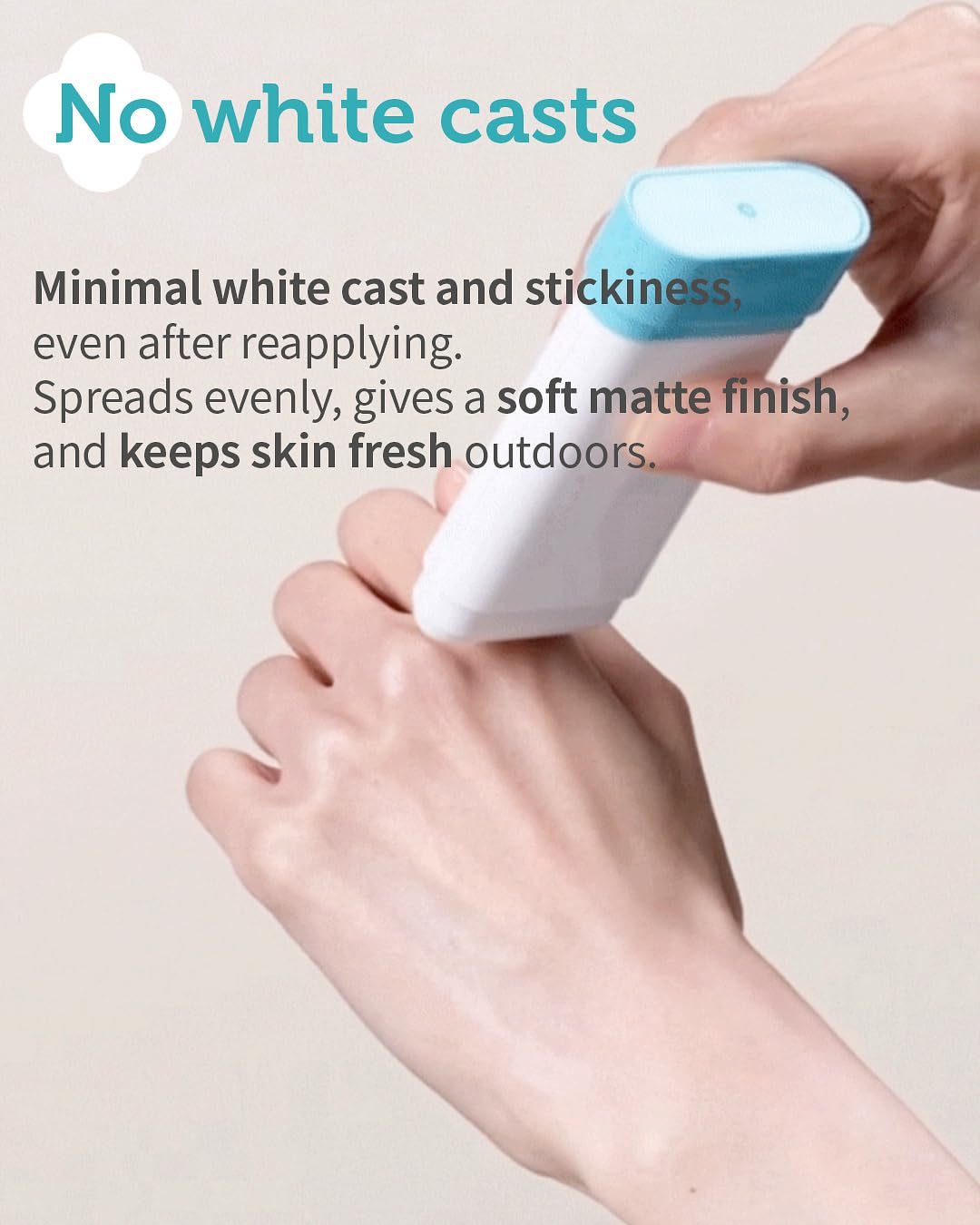 GOONGBE Fresh Sun Stick vegan reef-safe formula highlighted.
