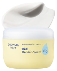 GOONGBE Kids' Barrier Cream tube packaging highlights gentle daily moisture protection.