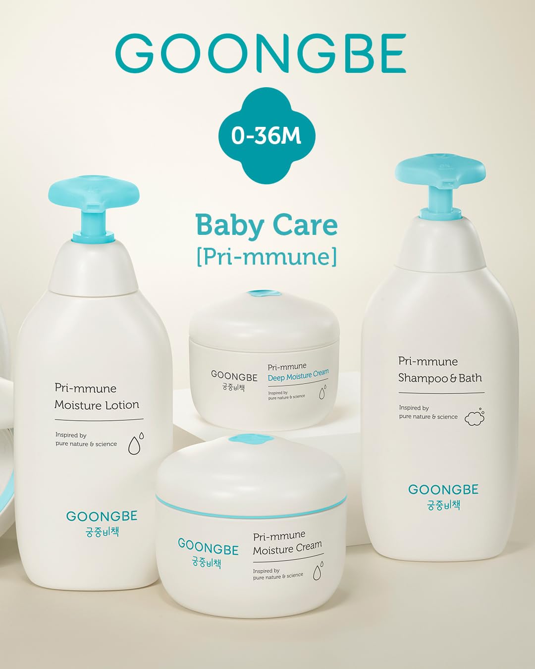 GOONGBE Pri-mmune Moisture Lotion dry-skin-test demonstrates suitability for delicate skin