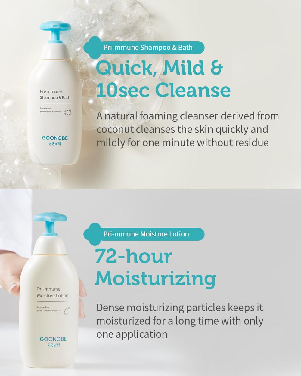 GOONGBE Travel-size Moisture Lotion 30ml for portable hydration
