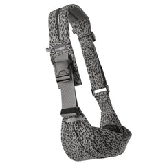 Gooseket 365 toddler carrier worn front for close bonding and safety.