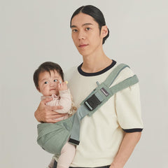 GOOSEKET 365 toddler carrier mint ergonomic shoulder straps for comfortable daily wear