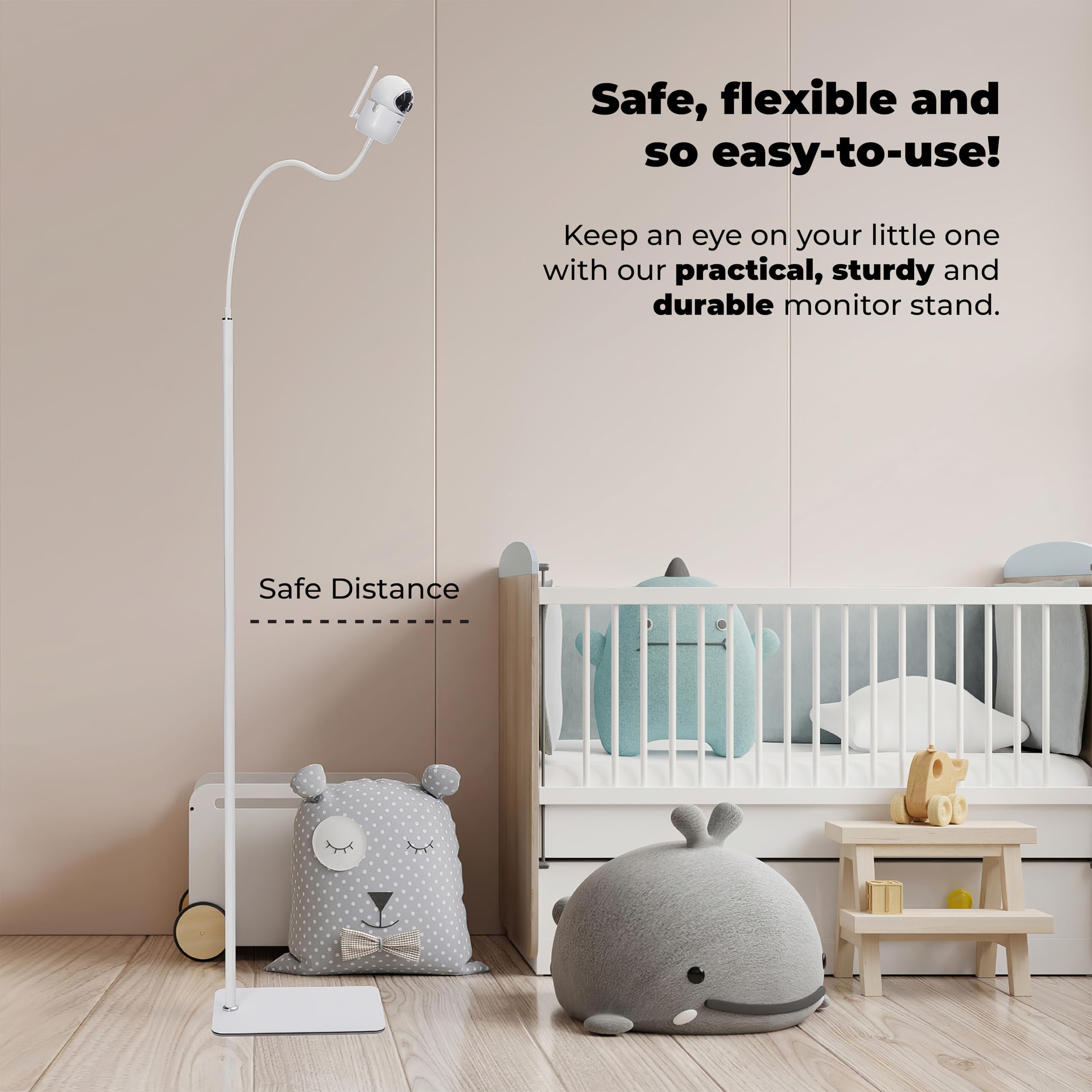 Goozie compact portable design travels easily within home