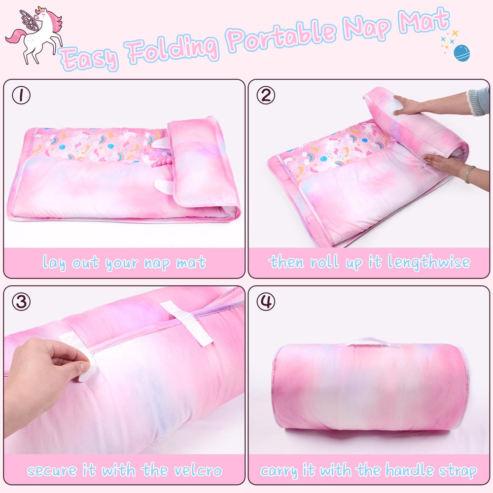 GOPHRALOVE nap mat roll-handle design boosts portability