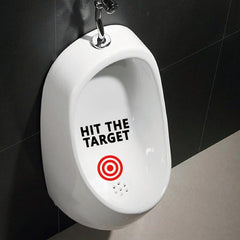 GORGECRAFT toilet decals peel and stick easily, removing cleanly without residue.