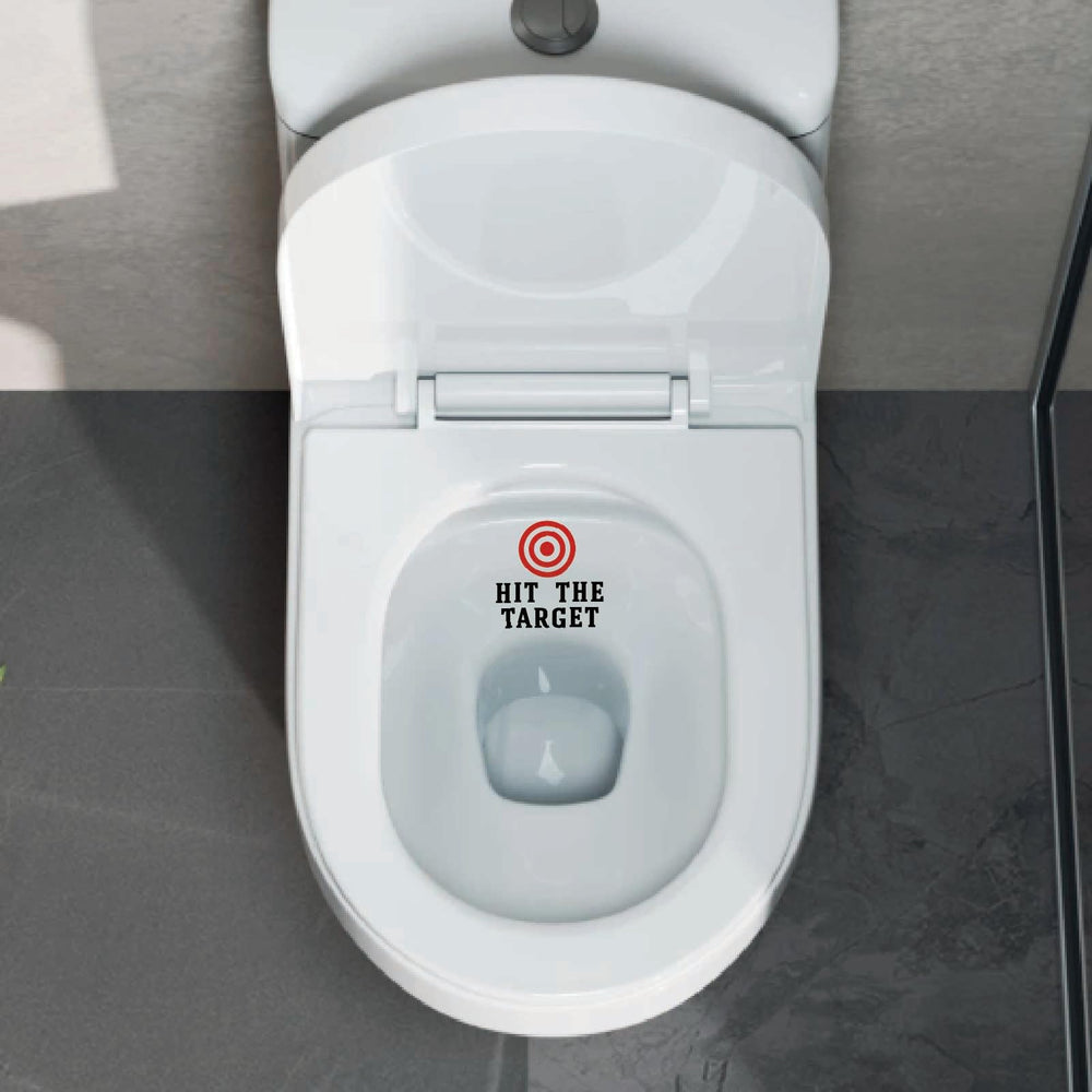GORGECRAFT toilet target stickers toilet urinal use illustrates training and cleanliness benefits