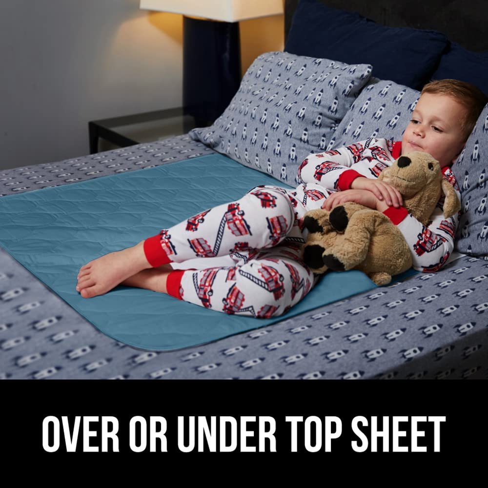 Gorilla Grip underpad designed for overnight use on mattresses.