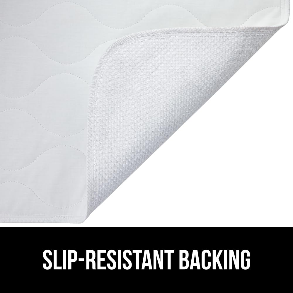 Gorilla Grip four-layer quilted top provides soft, comfortable feel.