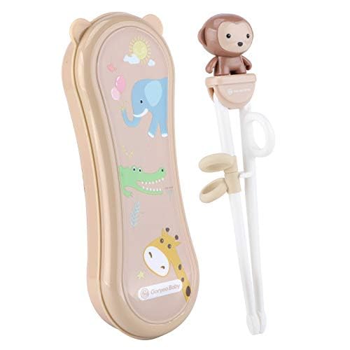 Goryeo Baby toddler chopsticks with anti-dislocation buckle for steady grips.