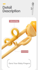 Goryeo Baby soft silicone ring enables gentle grip adjustments for small hands