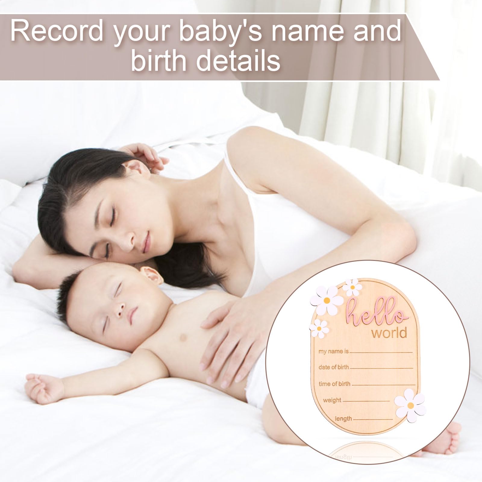 Gosknor gift idea signs as a thoughtful newborn keepsake