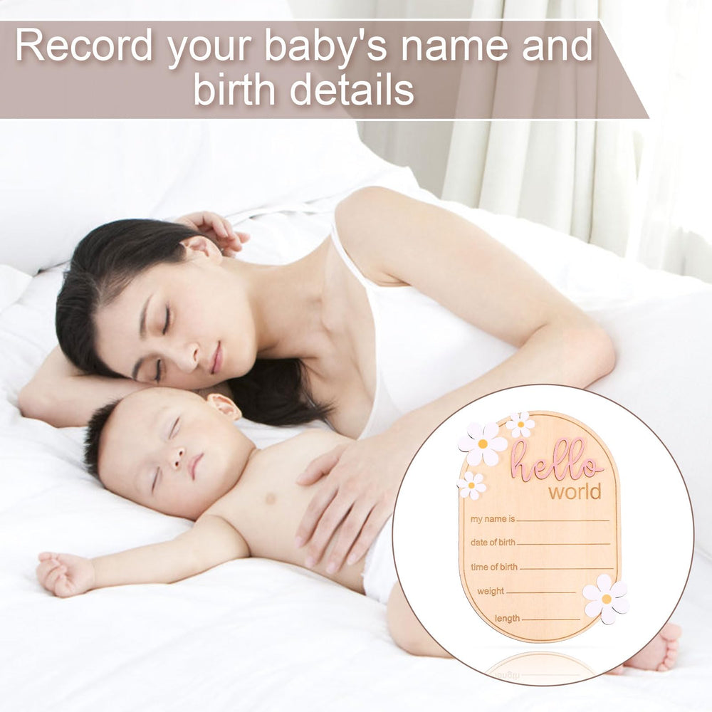 Gosknor gift idea signs as a thoughtful newborn keepsake