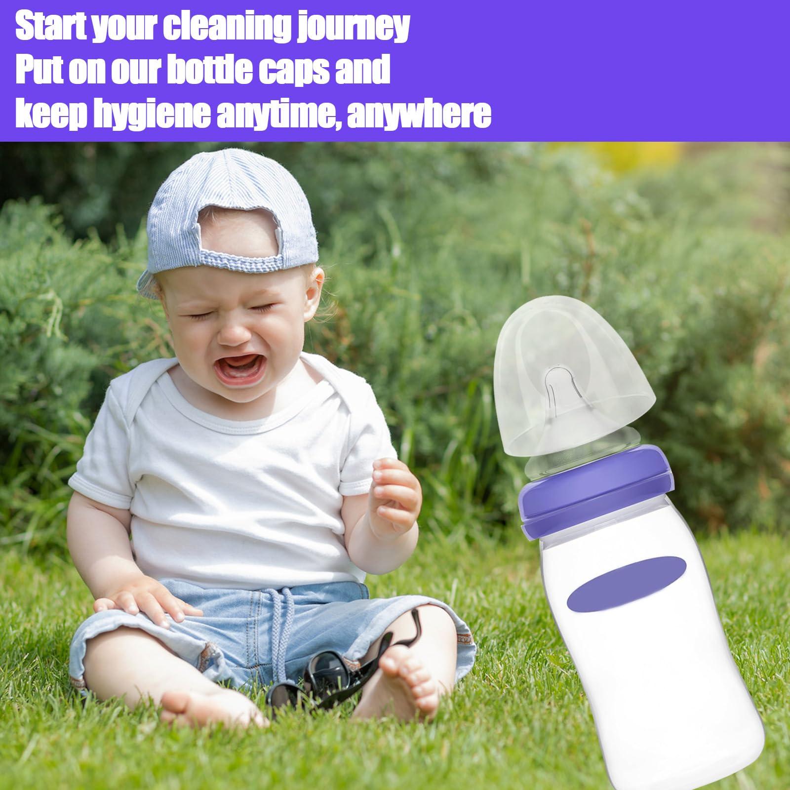Gosknor travel-friendly caps ideal for on-the-go feeding