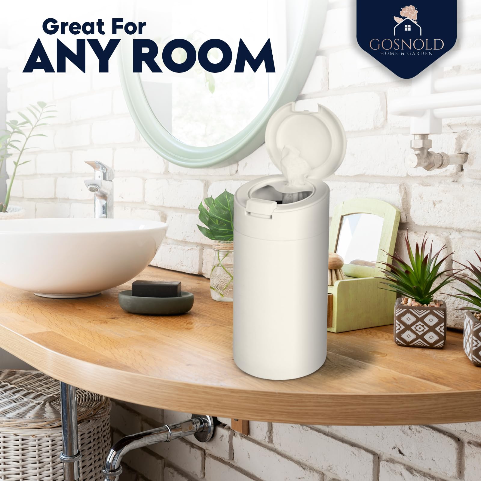 Gosnold Wipes Dispenser Cream ideal for kitchens and everyday use.