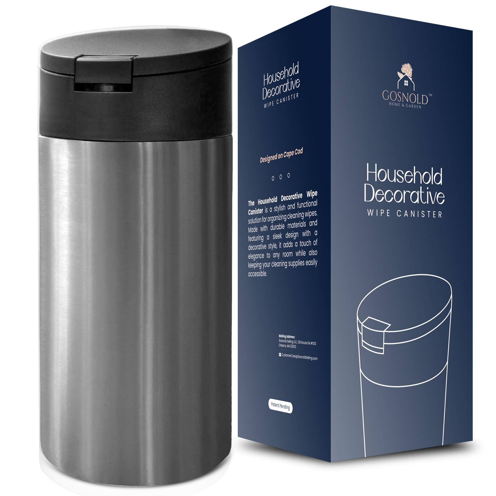 Gosnold gift-ready design suits housewarmings and corporate gifts.
